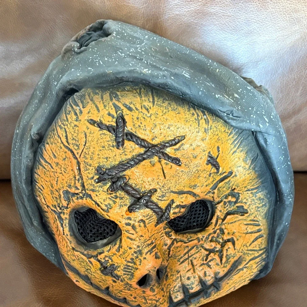 Scary Pumpkin adult Face Mask Halloween Mask